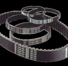 SYNCHRONOUS BELTS FOR HIGH TORQUE DRIVES POWERGRIP HTD 8M, 14M & 20M Rubber synchronous belt with HTD tooth prile The curvilinear PowerGrip HTD tooth geometry eliminates stress concentration at tooth