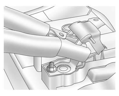 metal engine part or to a remote negative ( ) terminal or location if the vehicle has one.