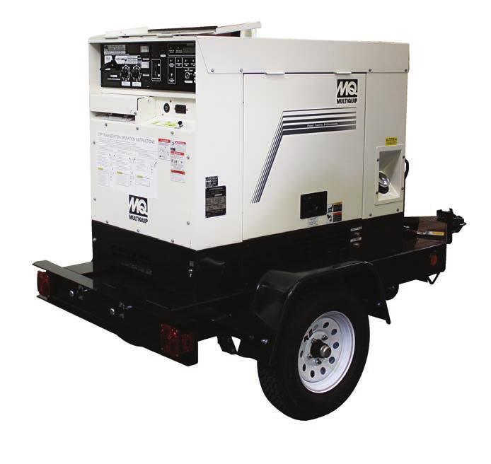 Permanent magnet alternator design greatly reduces maintenance. Full-panel GFCI protection that is OSHA and NEC Dependable Tier 4 is backed by a three-year engine manufacturer s warranty.