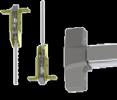 Exit Devices - 4500 Description Length Finish 2018 List 4501 CVR Grade 1 - for wood or metal doors Non-Handed Cylinder Dogging (specify CD), add $43.10 to list price.