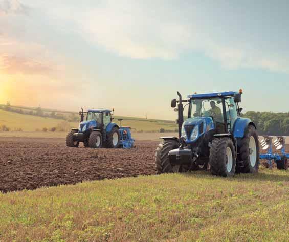 BEYOND THE PRODUCT TRAINED TO GIVE YOU THE BEST SUPPORT Your dedicated New Holland dealer technicians receive regular training