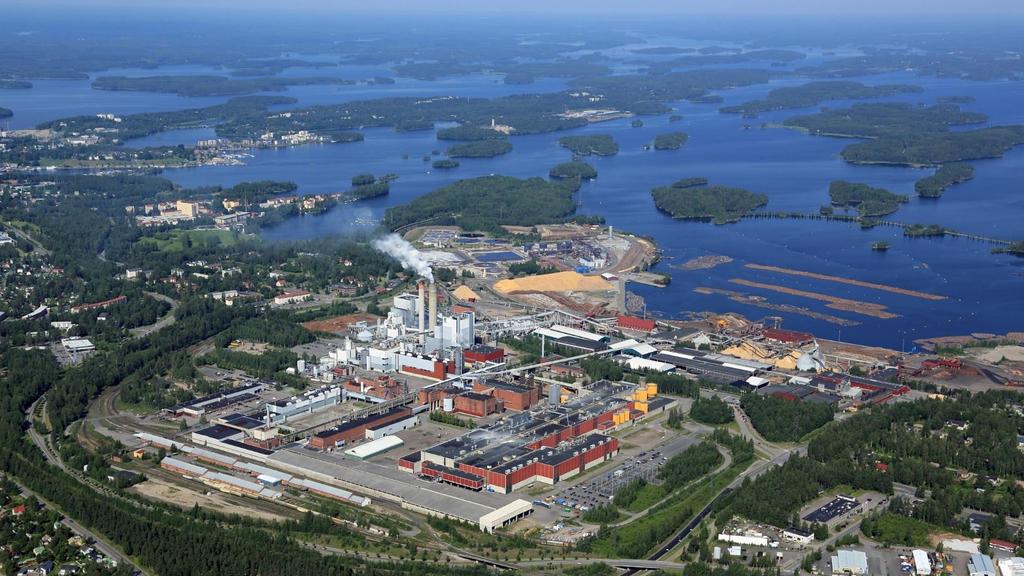 UPM Kaukas, Lappeenranta, Finland Industrial UPM evolution Kaukas Mill of Integrate,