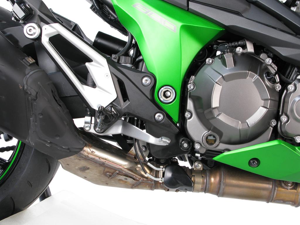 CAUTION: make sure not to damage any part of the motorcycle during this process! Figure 1 3.