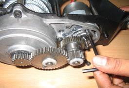 2.4 MOTOR 2.4.1 REMOVAL OF MOTOR Before removing the Motor follow the below