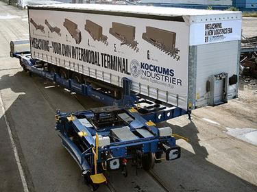 the trailers axle load The terminal can be very compact and