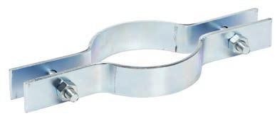 M7 series M7 - Riser clamp Size range: /2" - 0" Nominal Pipe (schedule 40/80) Function: Used for supporting vertical piping Approvals: Confoms to Manufactuers Standardization Society ANSI/MSS SP-69 &