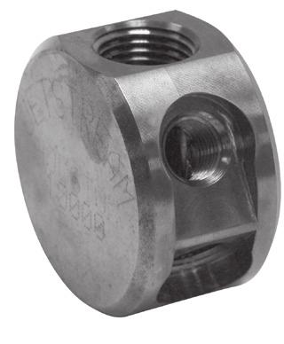 CONFIGURATIONS & ACCESSORIES SINGLE Reducing Bushing Allows the