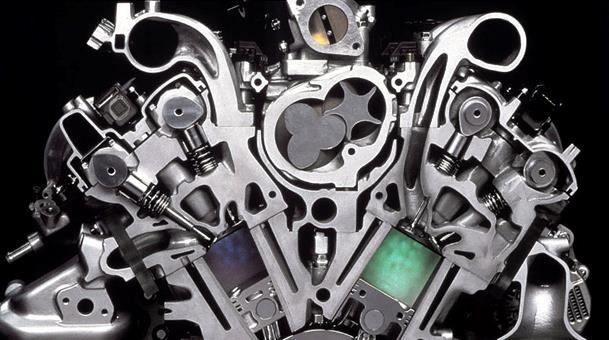 33. An Atkinson cycle engine that has forced induction