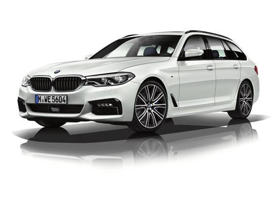 MODEL RANGE. The BMW 5 Series Touring is available in a variety of engine and model variants, each providing a different level of standard specification.