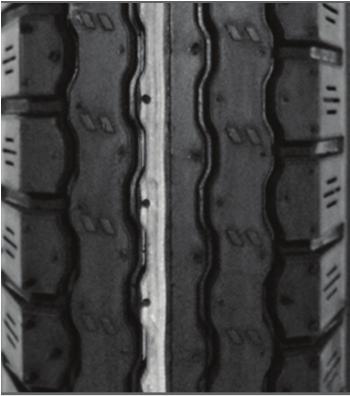 C-AUTO Reinforced Tyre Construction Higher dimensions Longer life Tall and