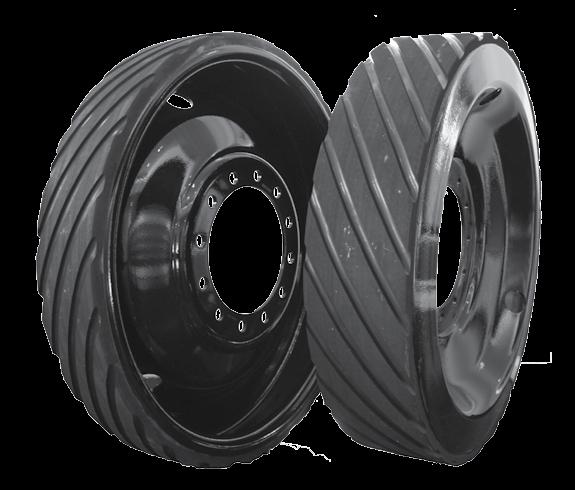 a long service life Available as slick and with tread pattern Drive wheel is provided with high quality