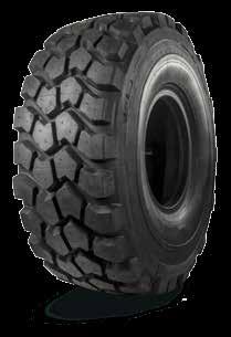 5R25 Tread Depth 20 mm 32 mm 35 mm 38 mm Hot-Cure OBO OE73 Self-cleaning tyre for (articulated) dump trucks.