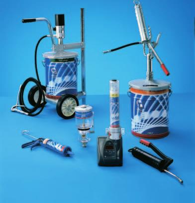 For correct lubricant application, a range of lubrication equipment is available from SKF.