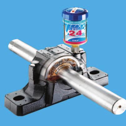 SYSTEM 24 single point automatic lubricator SKF SYSTEM 24 is a single point automatic lubricator, pre-filled with SKF grease or oil.