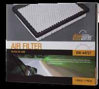 available Most popular cabin air filters available All Driveworks filters meet or exceed OEM specifications