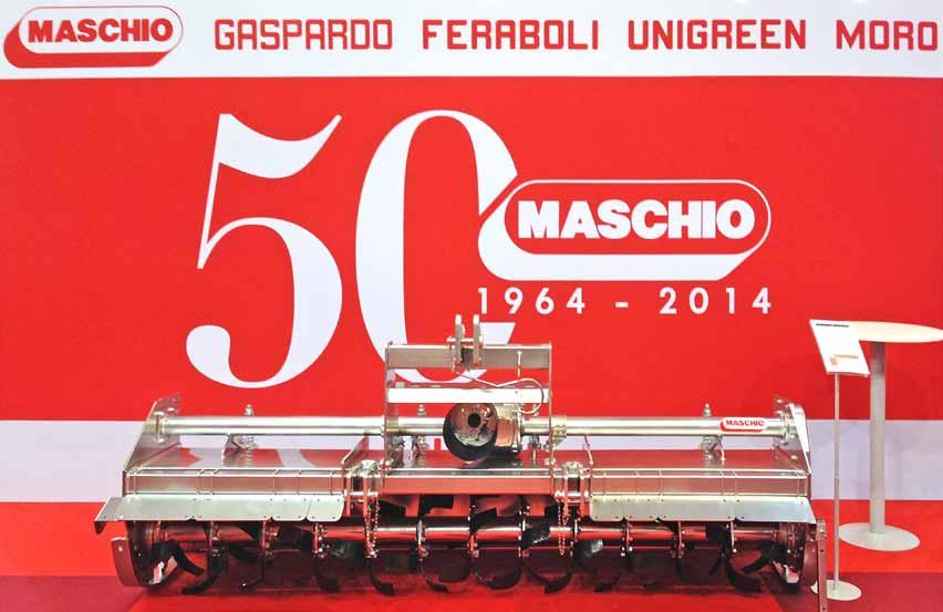 ROTARY TILLERS RANGE Maschio Group has been manufacturing rotary tillers for the last 50 years: its products became since a long time the name for quality and strength, helping farmers all over the