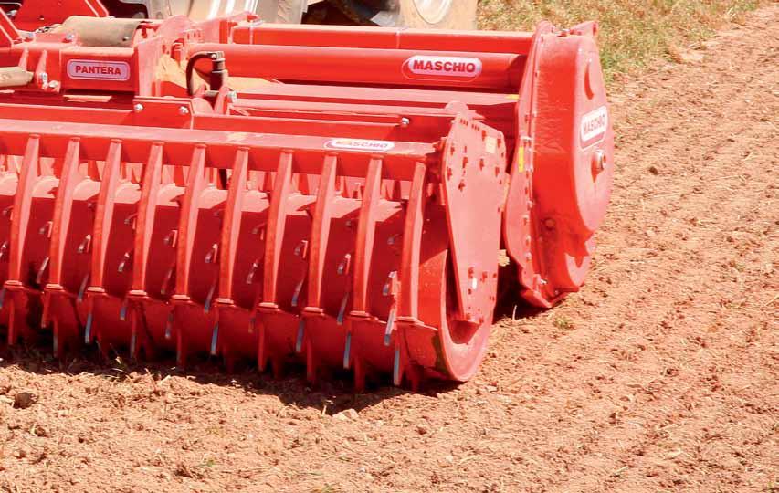 ROTARY TILLERS RANGE ROLLER CHOICE The rear roller works to reconsolidate the seedbed