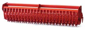 17 ¾ - 19 ⅔ - 24 in) The packer roller is used particularly for autumn tillage on damp soils.