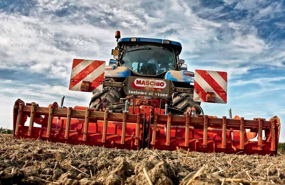 Maschio offers a full range of rotary tillers tailored to the need of every farmer: from the small machine for hobby or horticultural growers to the tough professional implement made to cope with all