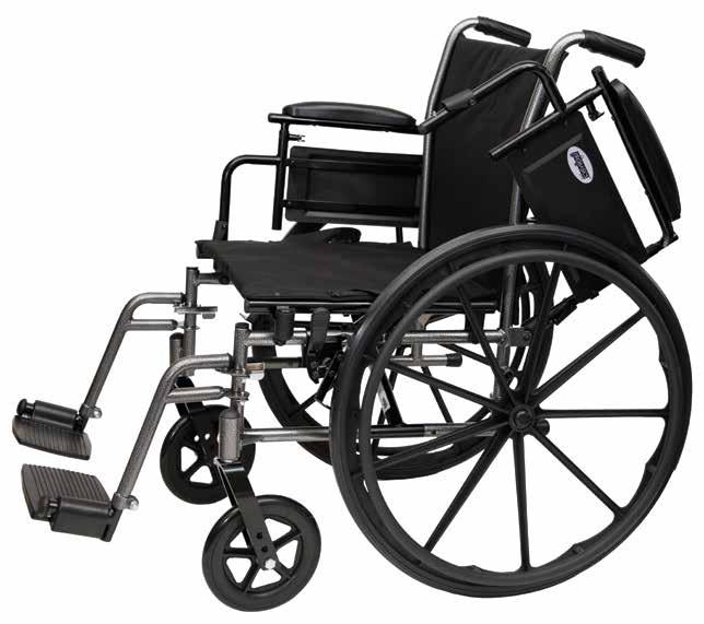 ProBasics Lightweight Wheelchair HCPCS CODE: K0003 The ProBasics Lightweight K0003 Wheelchair features swingaway footrest or elevating legrest models, and comes equipped with adjustable height,