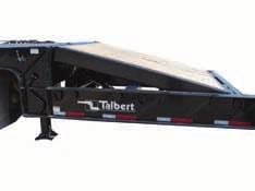 Fold Tail Trailers Figure 4-16: Raise Trailer Suspension 4.2.2 DECK RAMP OPERATION Crushing and severing hazard. The moving deck ramp can crush and sever hands and limbs.