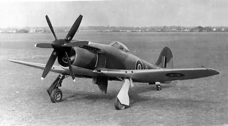Hawker Fury MK 1 / Tempest III 1944 The Hawker Fury (LA610) was a prototype aircraft that evolved from the Tempest/Typhoon series