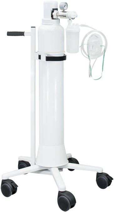 - Mobile O 2 Standing Devices Mobile O2 Standing Devices available with gradually or steplessly adjustable flow, in different configurations with different pressure regulators, suction injectors,