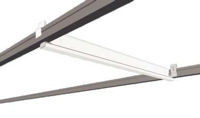 Your room no longer has to be ruled by a single fixture in the ceiling, providing a flexible general lighting solution for commercial and institutional