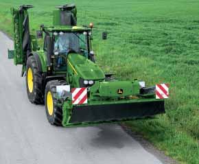 you ve always wanted Ag Management Solutions A vertical folding system folds up the mower s wings for easy transport. The overall width of the MoCo is less than 3 m for easy transport on public roads.