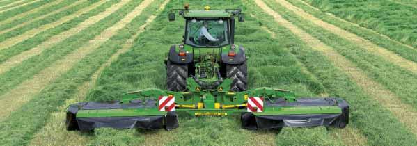 AutoTrac allows you to open up land, mow faster, straighter and always make a full cut. You ll also get faster headland turns because AutoTrac takes the guesswork out of your return path.