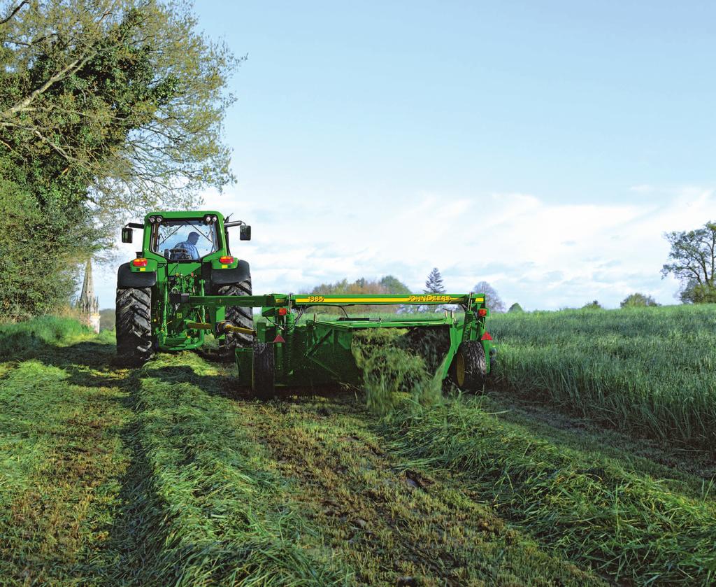 Trailed side-pull 630/635 Mower Conditioners 11 Built for strength. Engineered to perform.