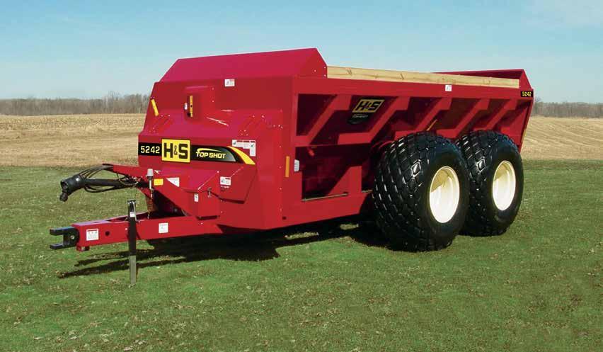 GE MANURE SPREADERS MODEL 5242 4200 GALLONS An automatic