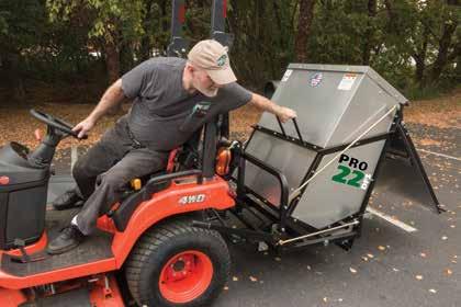 Container with a Steel Door Frame Quick and Easy to Install Fits Any Compact Tractor or Sub-Compact Tractor with Category 1 Three-Point Hitch Drive