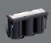 96 CYCLON Battery 6 Volt Monoblocs Product Length Width Height Weight 0819-0012 6V, 2.5Ah Monobloc 4.48 113.8 1.81 46.0 2.75 69.9 1.15.52 0809-0012 6V, 5.0Ah Monobloc 5.48 139.
