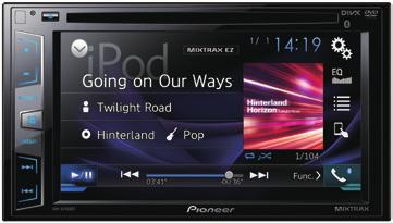 PIONEER CD/DVD PIONEER PREMIUM Offering superior sound quality, advanced smartphone connectivity and more, this system is a market leader.