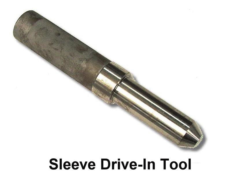 following SLEEVE REMOVAL TOOLS CUMMINS Complete Tool 250, L 10 415 6132 50 Includes the following Mandrel Tool