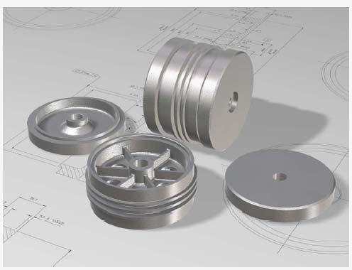 Depending on application and grade of material piston can either be nitrated or anodized.