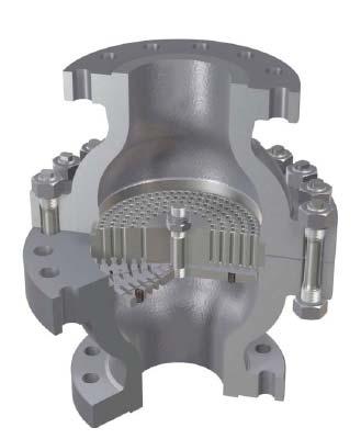 Check Valve (NRV): Low pressure drop plate type NRV for air and gas applications.