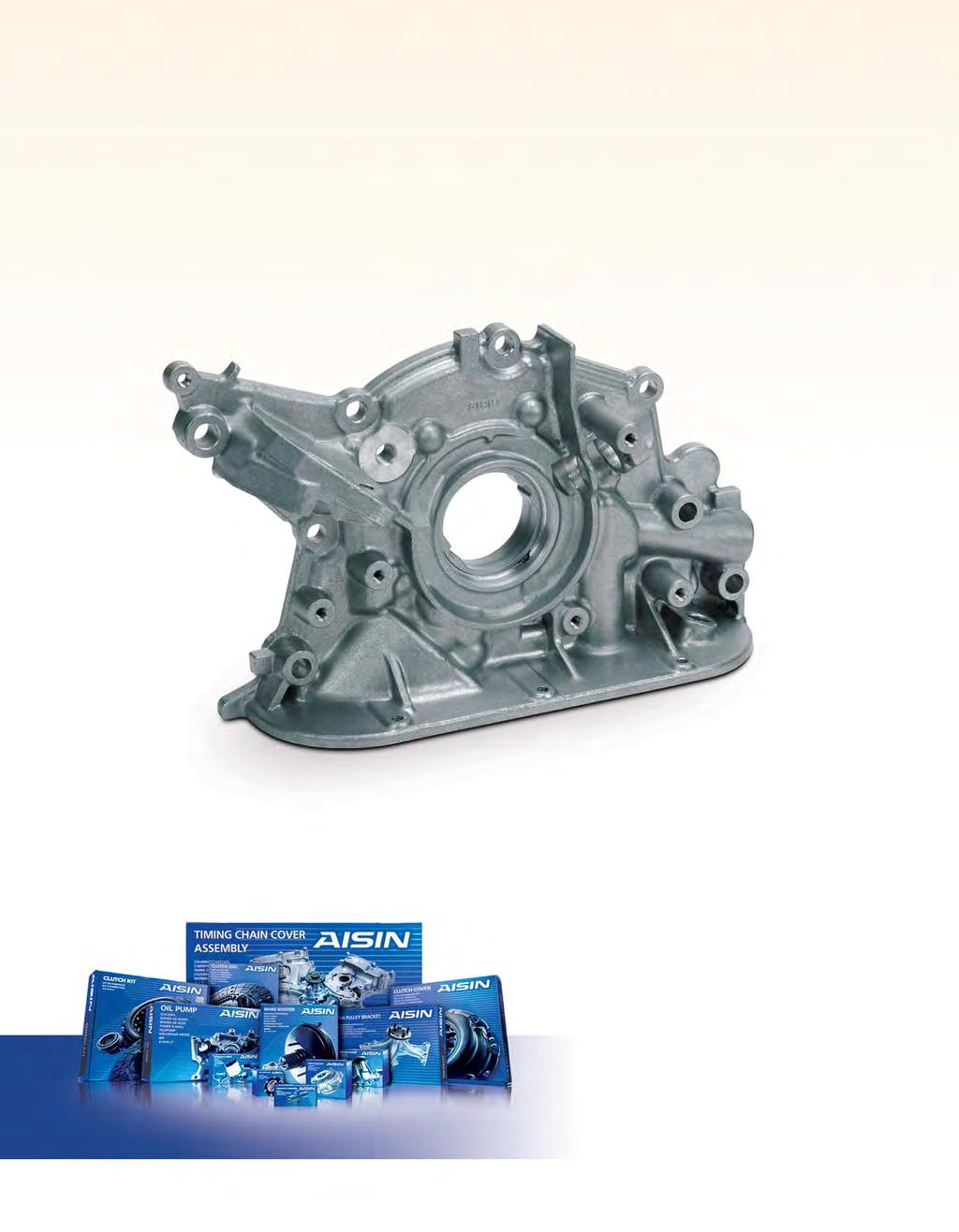 Oil Pump Engineered to exacting OE specifications, AISIN Oil Pumps deliver ideal oil pressure to the engine without creating excess load.