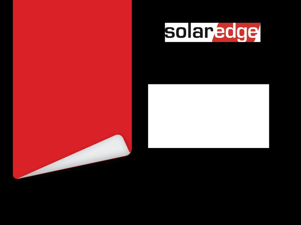 SolarEdge Distributed Solar Power