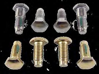 .. Seat Belt Bolt Set, For Cars With Shoulder Belts, Eight Bolts 155 W-590 W-591 W-592 SEAT BELT BOLTS MANUFACTURED IN THE USA TO EXACT GM SPECIFICATIONS AND DOT STANDARDS BY AN OE