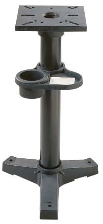 and 10" Rubber mounts prevent movement Cast iron wheel guards and dust vents One-piece quick adjusting spark guards