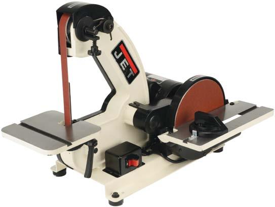 ) 5/8 Disc Table Tilt (deg.) 45 out Motor 1/3HP, 115VAC, 1Ph Overall Dimensions (in./ L x W x H) 21 x 22 x 14 Net Weight (lbs.