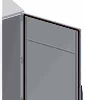 Spacial SM Compact metal enclosures Overview Practicality: Two door rails, which can be