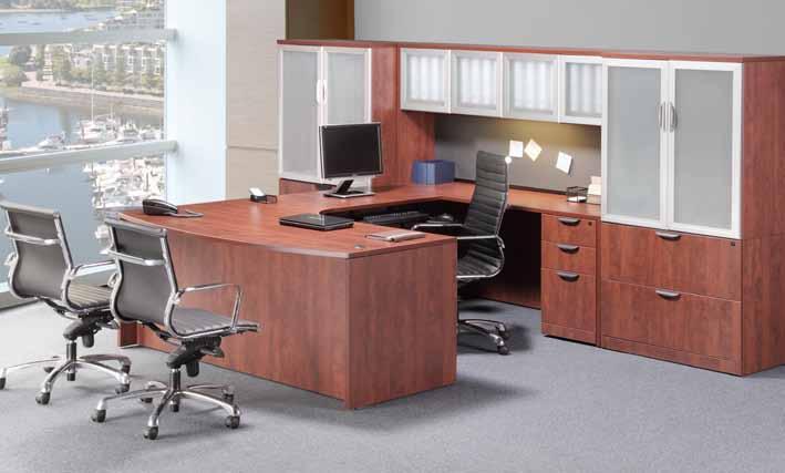 Casegoods Classic Laminate Series Rich in styling and superior in construction, the Performance Laminate Series offers an intelligent solution to any workstation need.