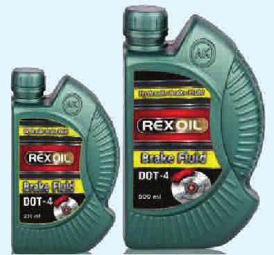 Rexoil Dot-4 Rexoil Hydro Super It reduces the steam locking risk under extreme conditions thanks to its high boiling point.