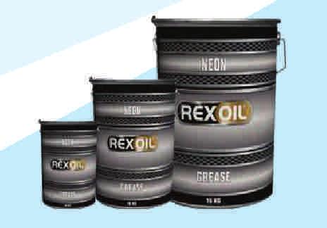 Rubber Grease Rexoil Neon Rubber Grease It adheres on metal in humid or wet environments to provide excellent resistance to washing away with water.