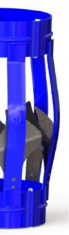 Hinged Non-welded Bow Spring Centralizer Hinged