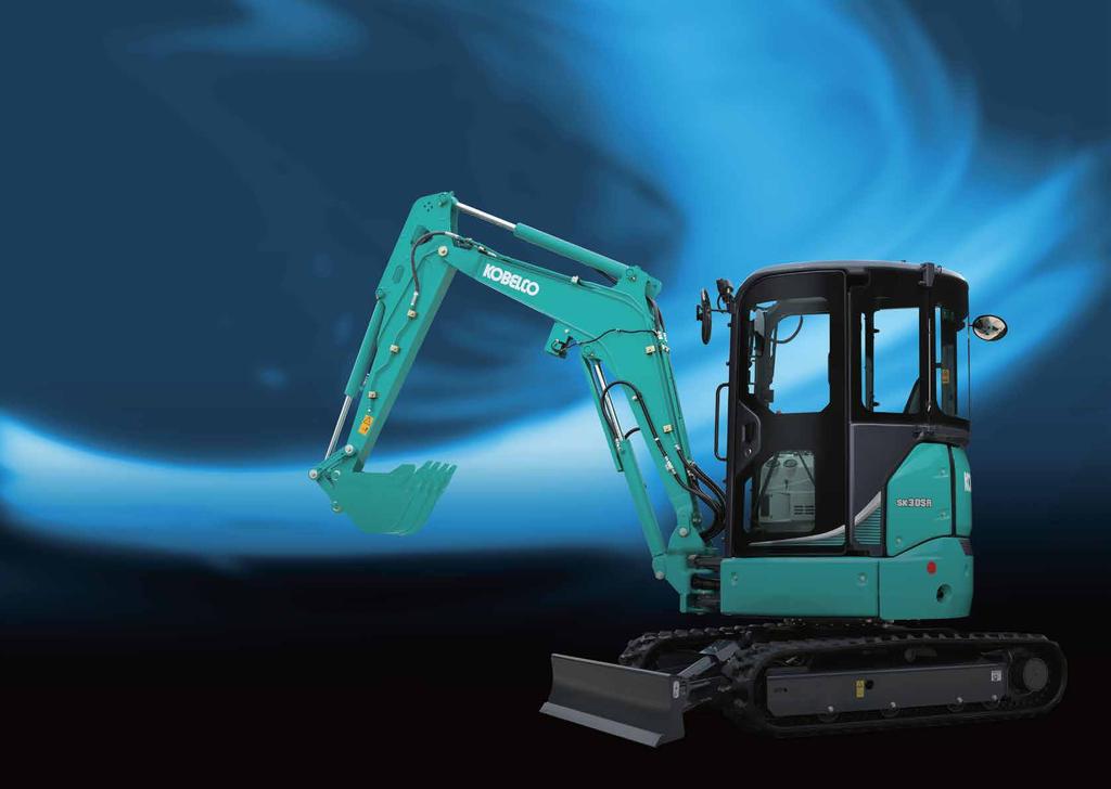 Full-Size Performance, Short- Agility and Quiet Operation COMPACT YET TOUGH MINI The new KOELCO SK28SR, SK30SR and SK35SR expand the horizons of mini excavators, and offer