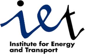 Institute for Energy and Transport (IET) Petten, NL ~ 375 Staff (285 Petten, 90 Ispra) Ispra, IT Mission: to provide support to Community policies and technology innovation related to: Energy - to